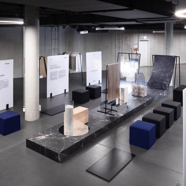 WECAUSE Tarkett Roadshow und Showroom