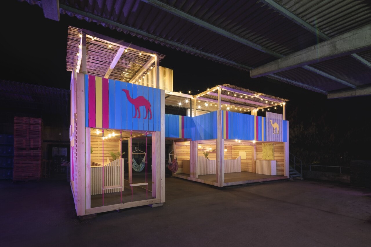 WECAUSE Festival Containerbau