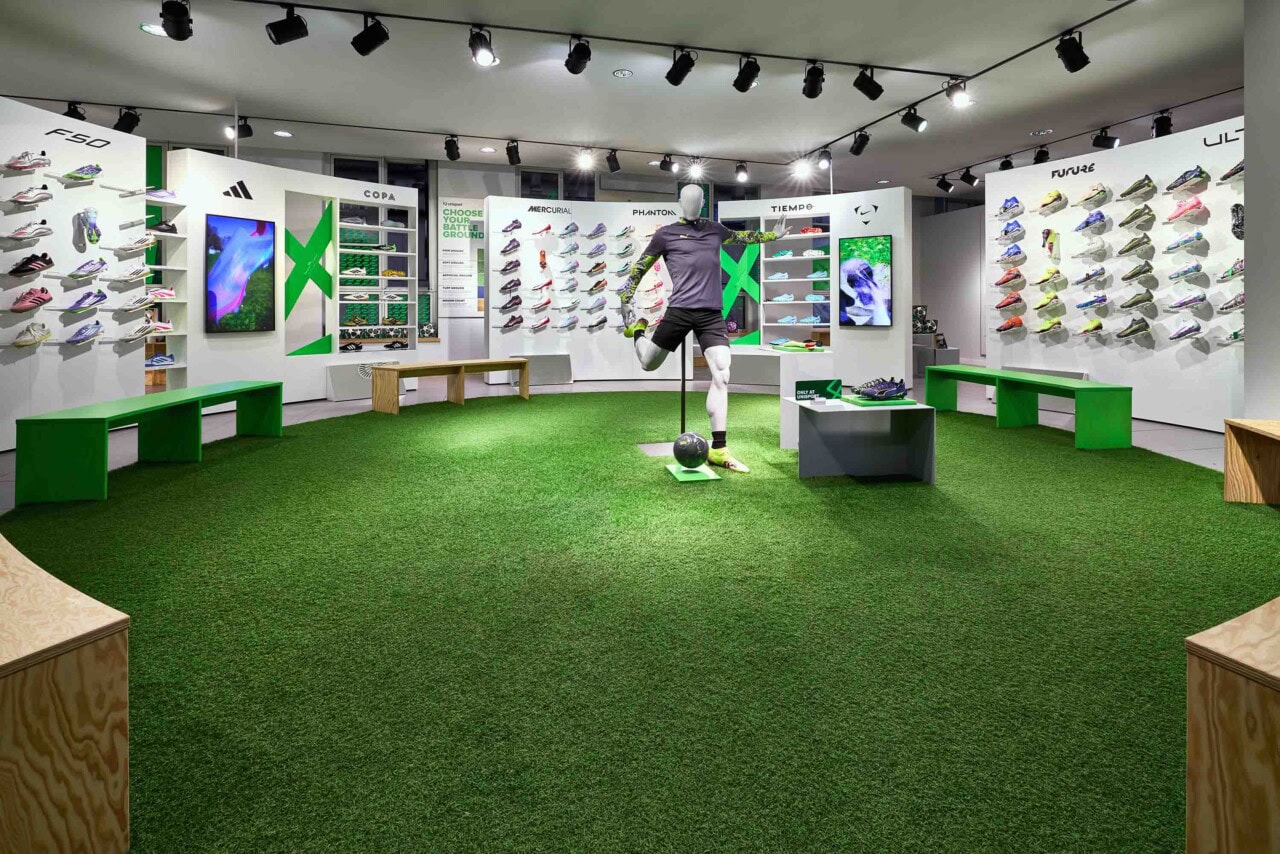 WECAUSE Markenraum für den Unisport Flagshipstore