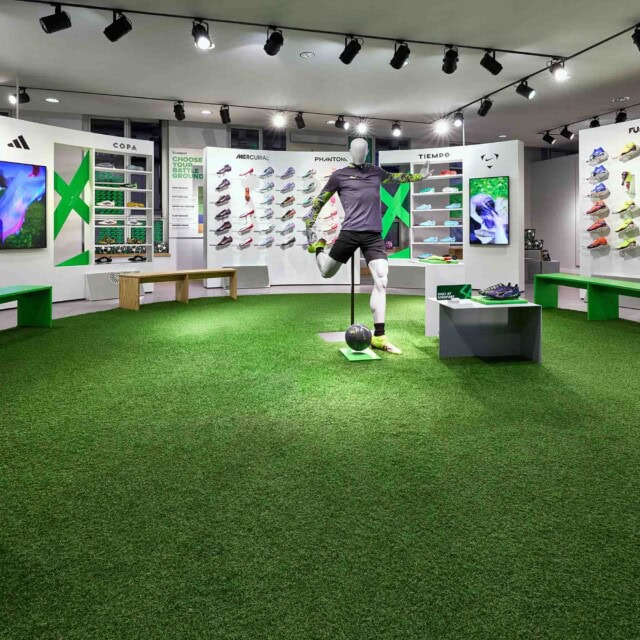 WECAUSE Markenraum für den Unisport Flagshipstore