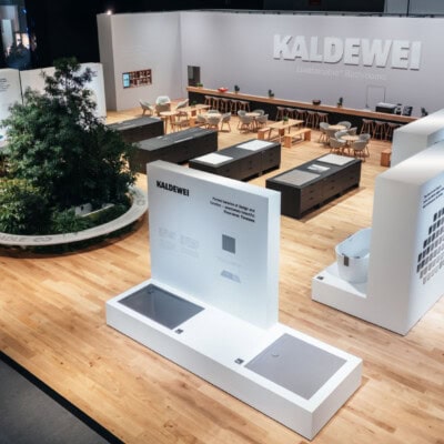 Messestand auf Messe