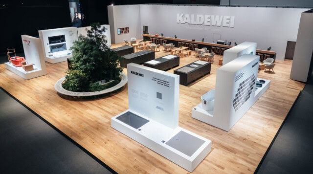 Messestand auf Messe
