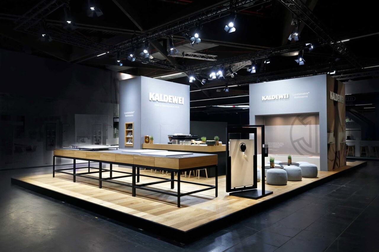 WECAUSE Kaldewei Messestand auf der ISH 2026