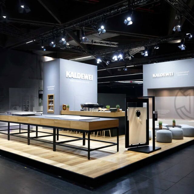 WECAUSE Kaldewei Messestand auf der ISH 2026