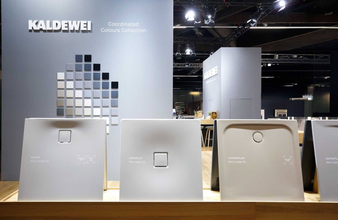 WECAUSE Kaldewei Messestand auf der ISH 2026