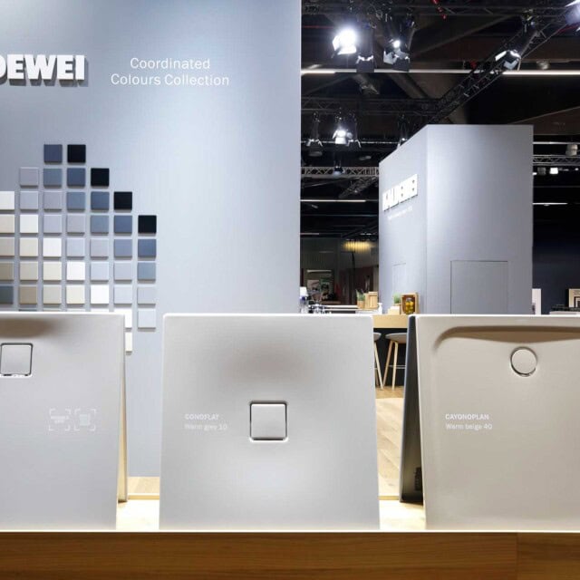 WECAUSE Kaldewei Messestand auf der ISH 2026